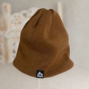RBX‎ Cognac Knit Beanie One Size